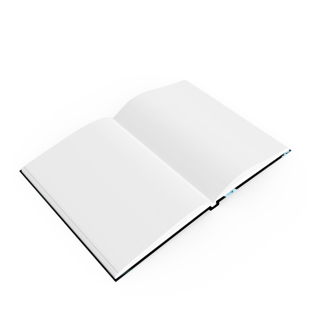 “I’m Not Here to Fit In, I’m Here to Create” — Hardback Magical Notebook open to blank pages, gallery position 1