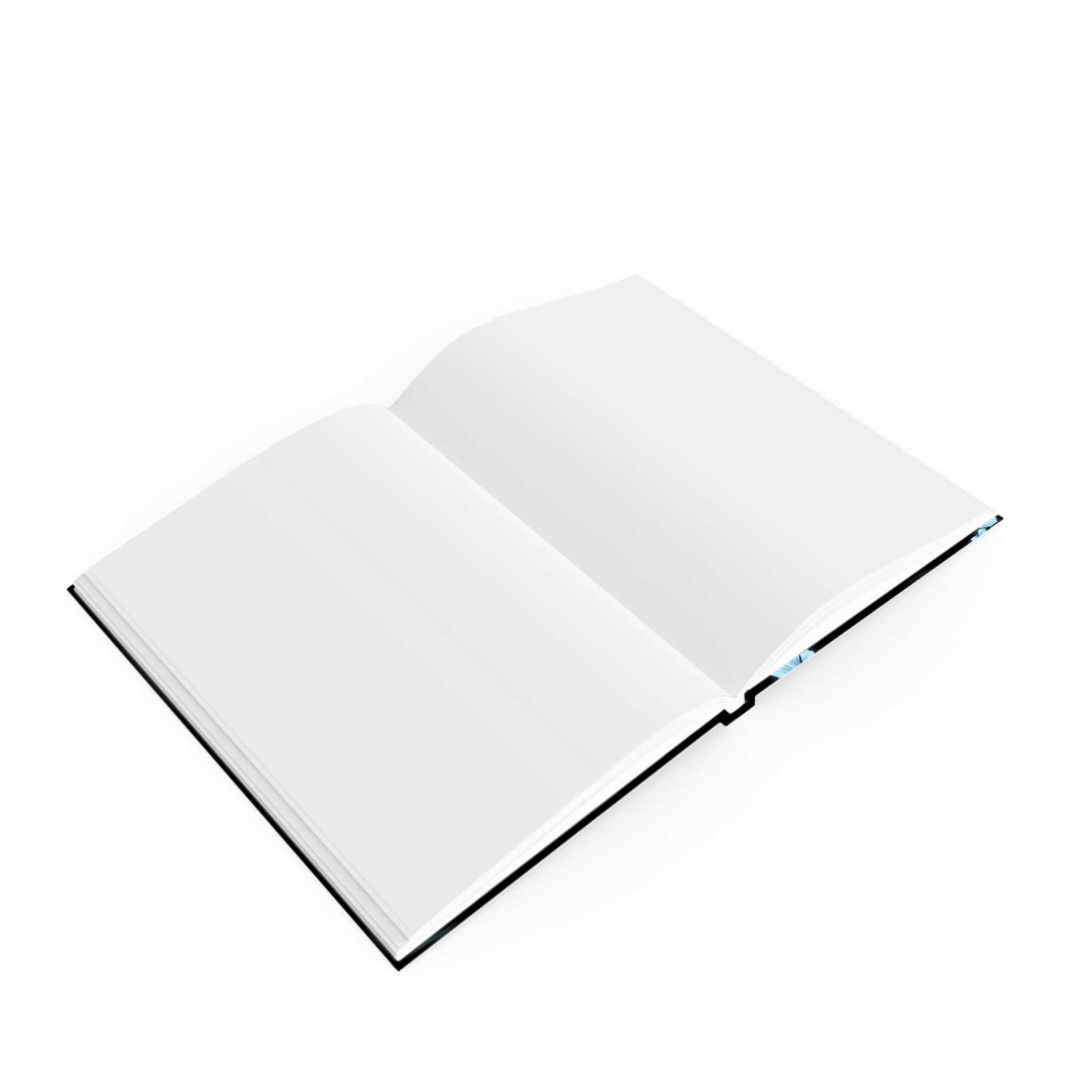 “I’m Not Here to Fit In, I’m Here to Create” — Hardback Magical Notebook open to blank pages, gallery position 1