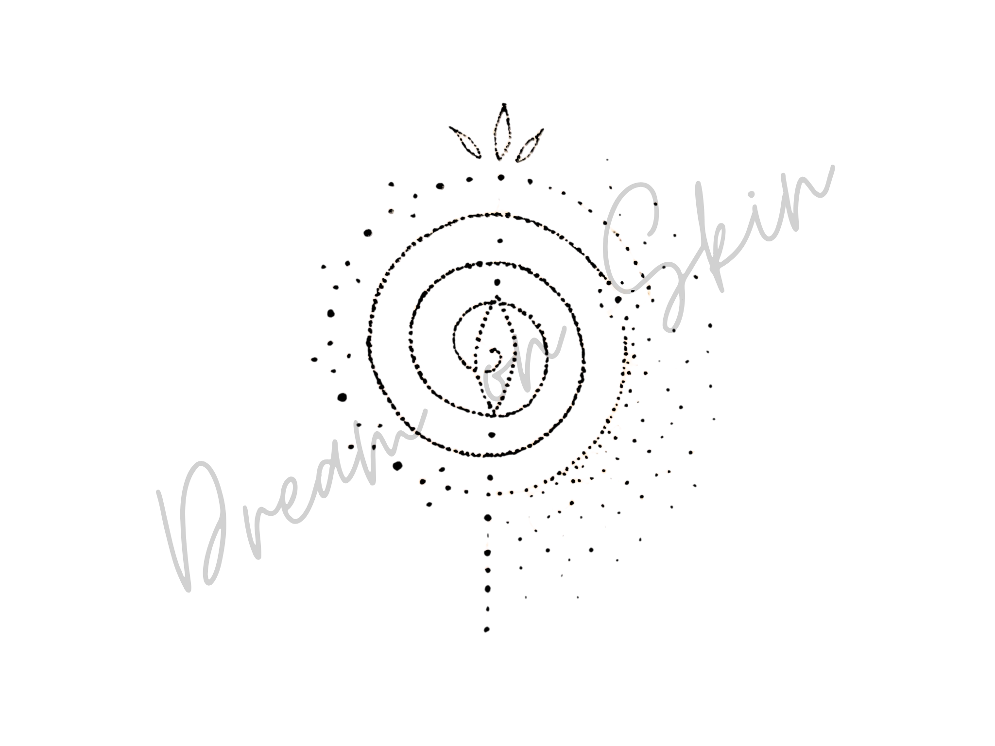 Sacred Spiral - Tattoo Ticket