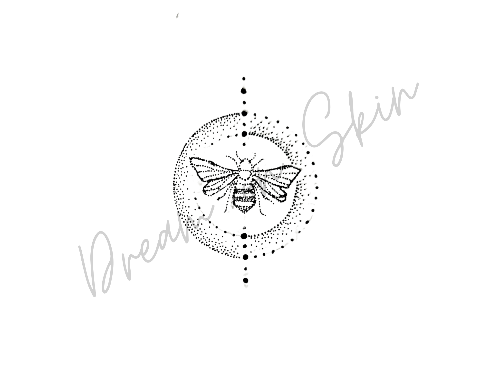 Sacred Bee - Tattoo Ticket