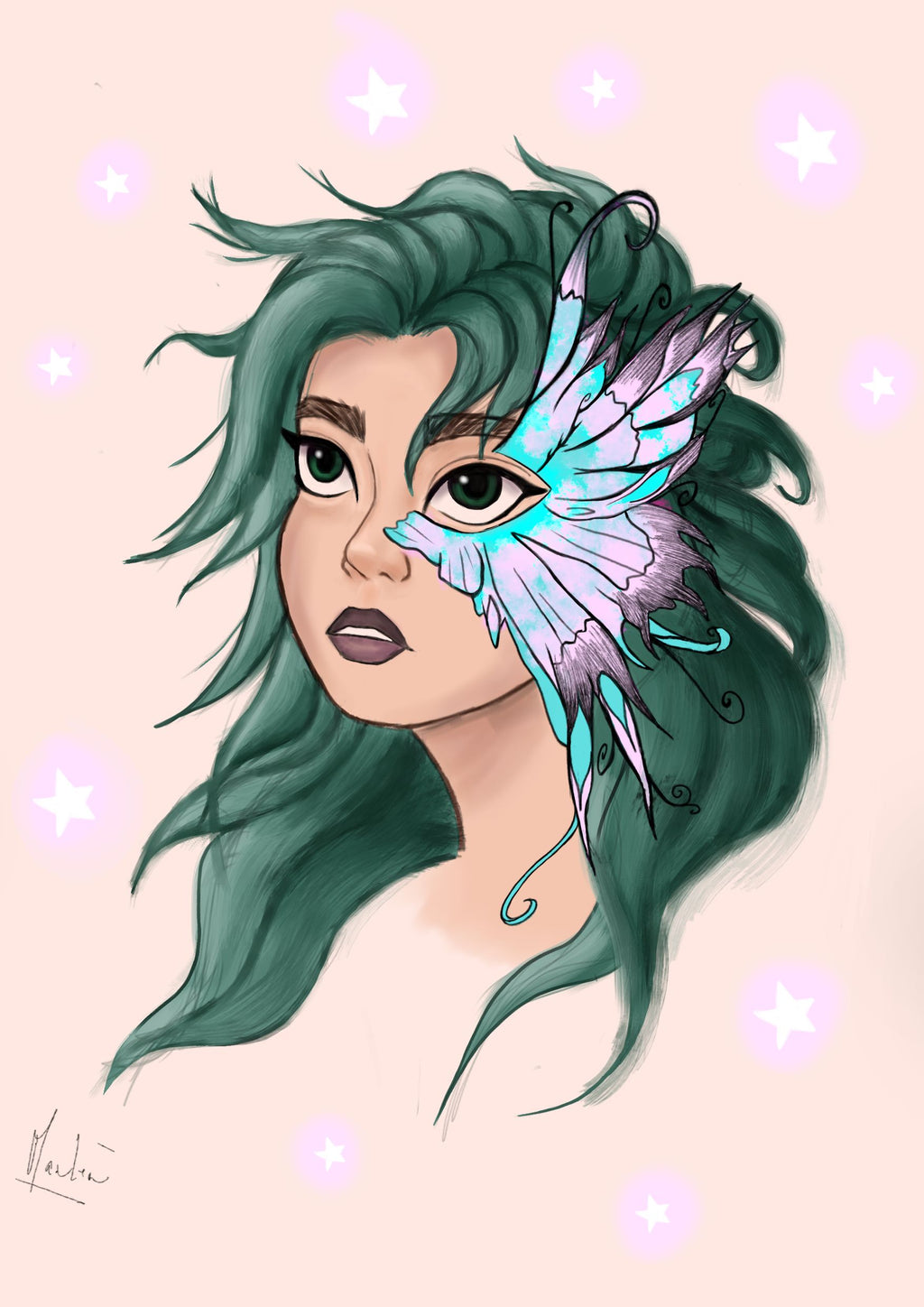 "Butterfly ritual." - A6 print